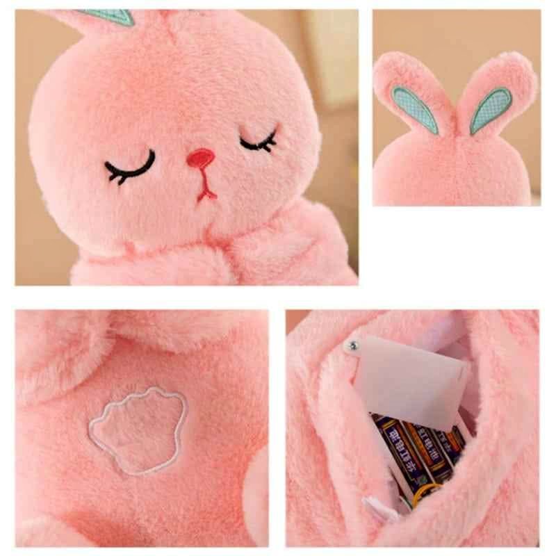 Peluche Conejito que respira con canción de cuna relajante