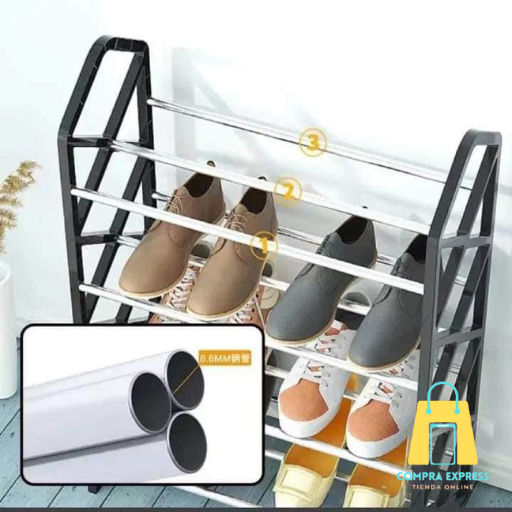 Zapatero de 4 Niveles Para Niños/as
