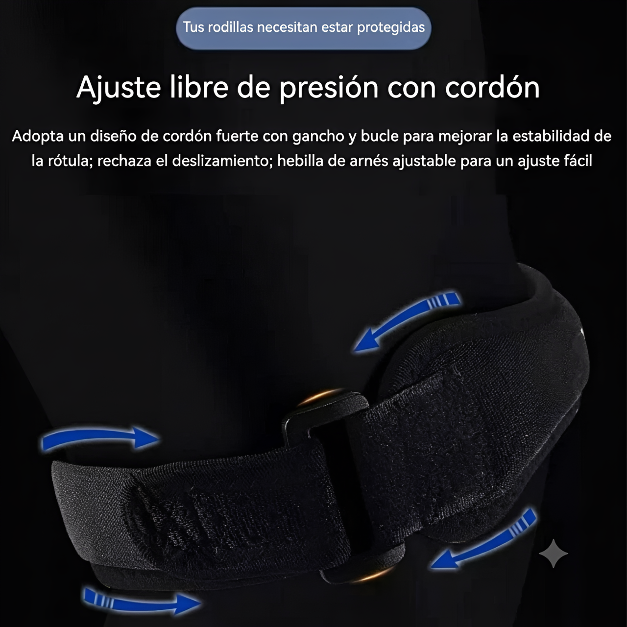 🏃🏼➡️Cinta Rotuliana Para Rodilla EXCEED🦵🏼