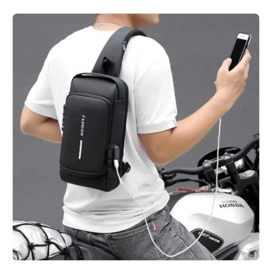 Mochila Impermeable Anti Robo