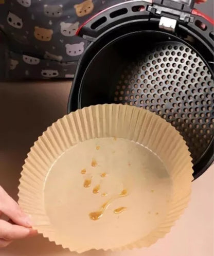 🍟 Papel para Airfryer – Paquete de 50 Unidades 🍗