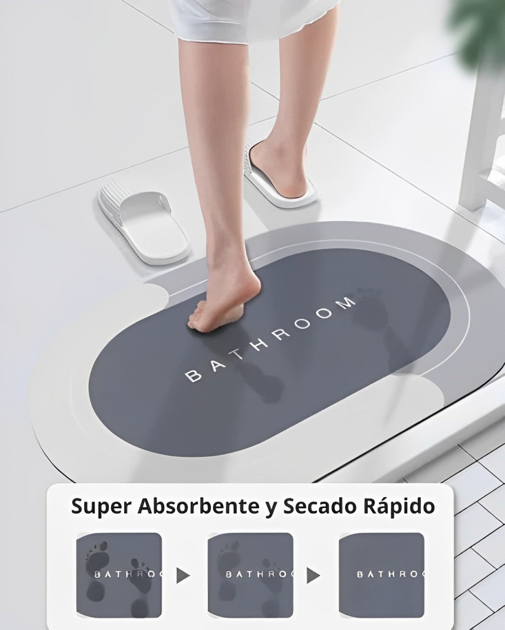 Oferta🔥 Alfombra absorbente para baño 🛁