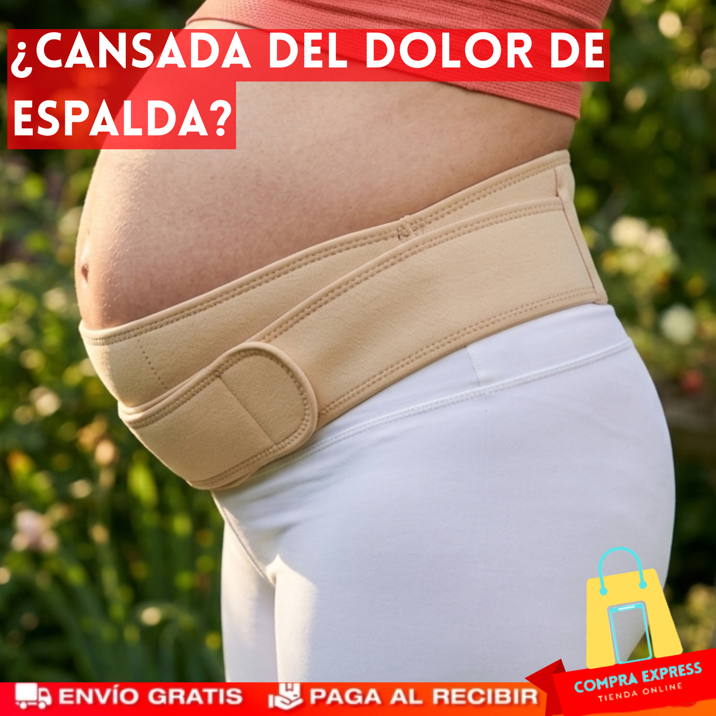 😍Faja De Soporte De Maternidad 🤰🏼