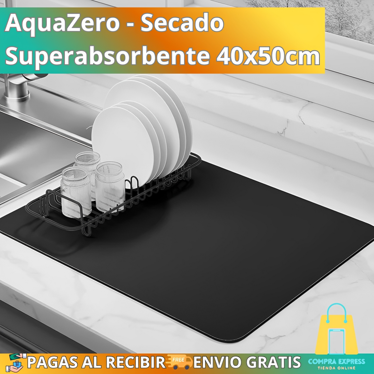 AquaZero - Secado Superabsorbente 40x50cm