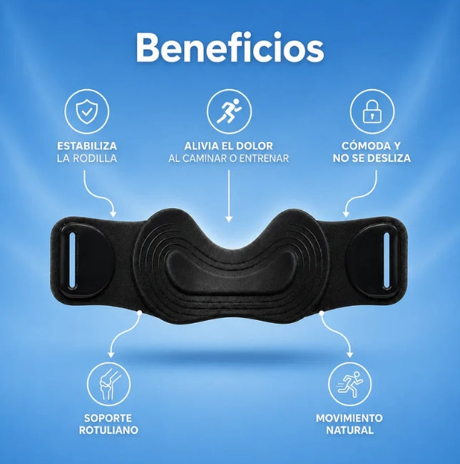 🏃🏼‍➡️Cinta Rotuliana Para Rodilla 🦵🏼
