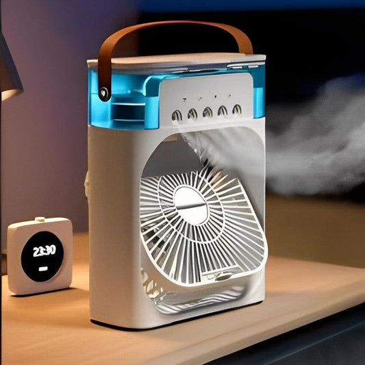 Humidificador Portatil Ventilador 3 En 1