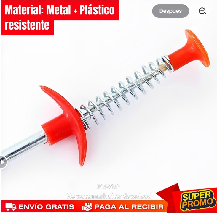Destapador Flexible de Cañería🚽