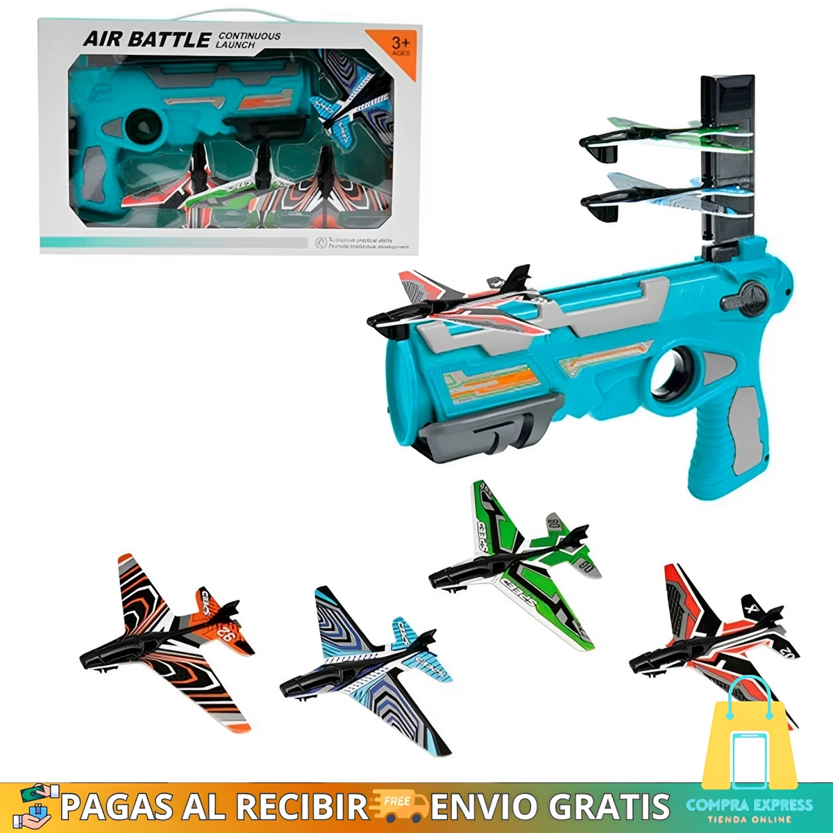 ✈️ Air Battle™ - Lanzador de Aviones 🪁
