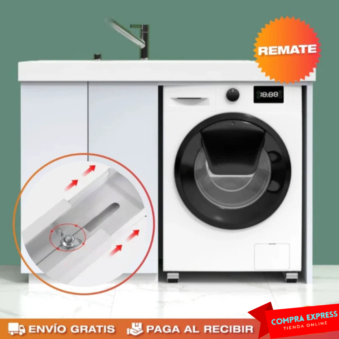 Soporte Móvil Para Electrodomésticos