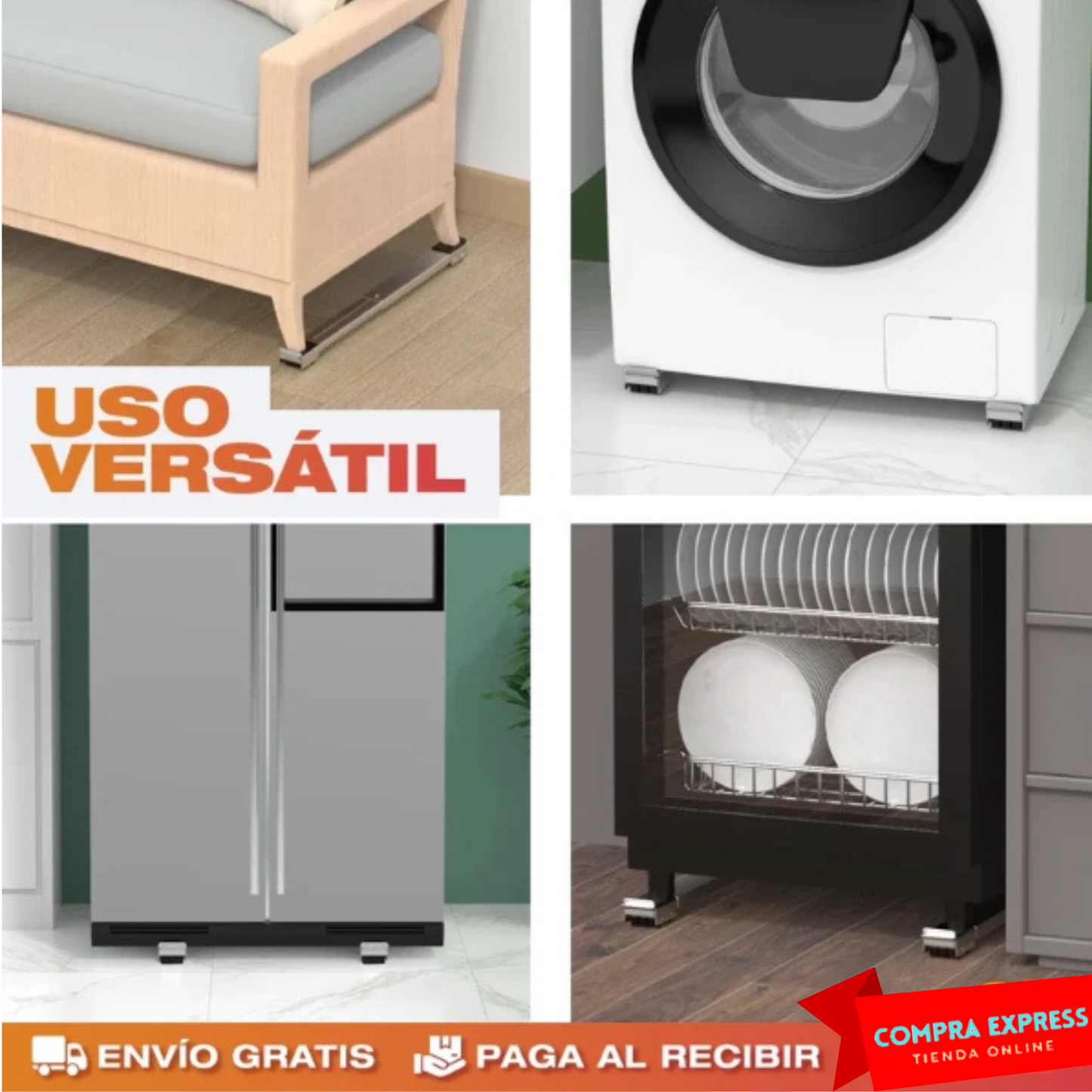 Soporte Móvil Para Electrodomésticos