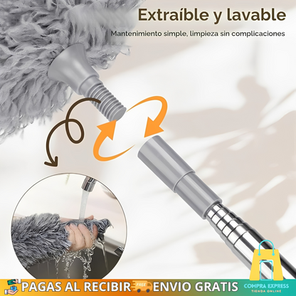 🏠Plumero Retráctil De Microfibra 🪶