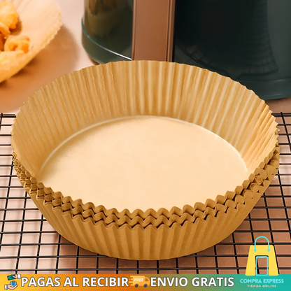 🍟 Papel para Airfryer – Paquete de 50 Unidades 🍗