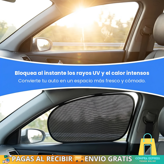 😥Protector Solar Lateral Para Auto🚗 (Set completo de 4 piezas)