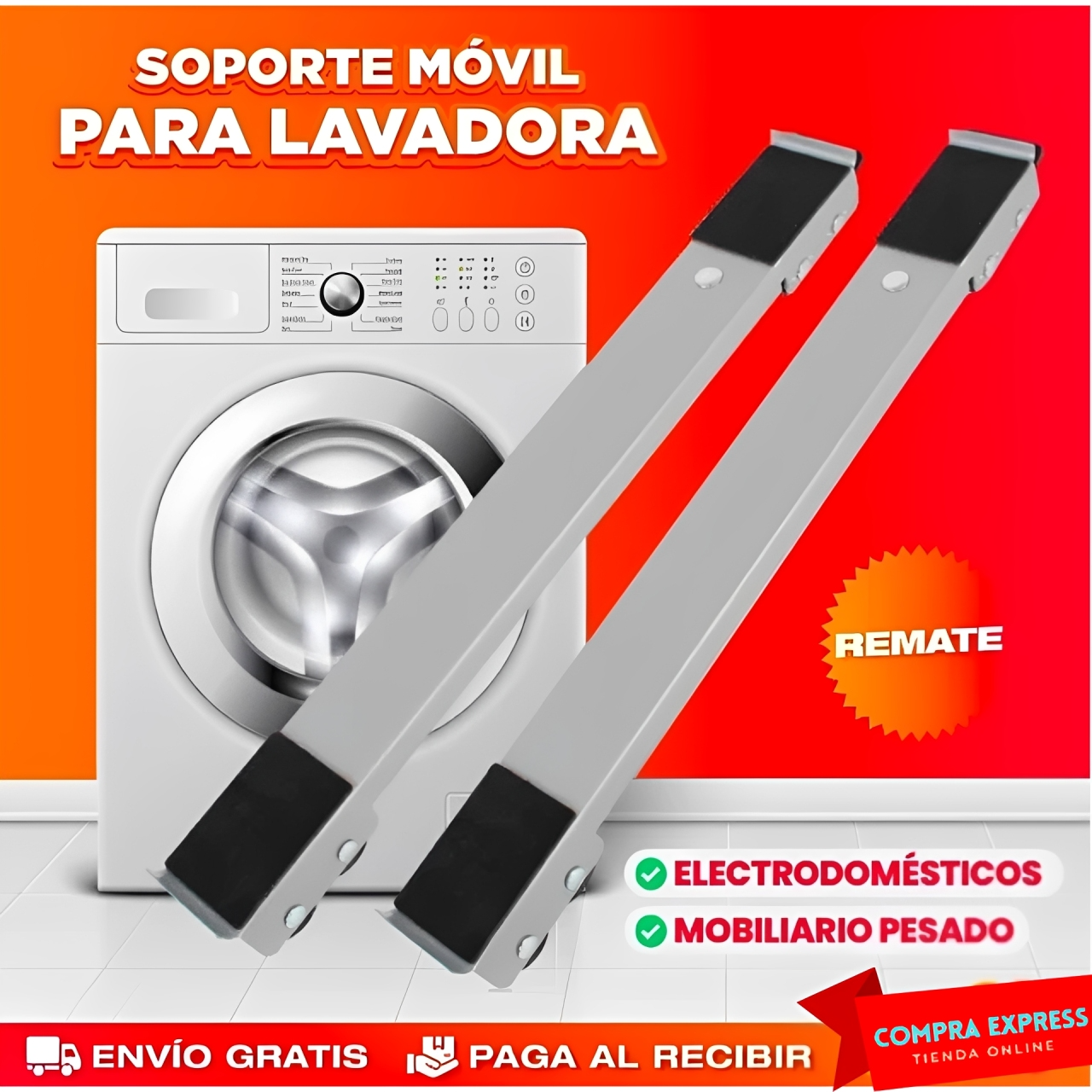 Soporte Móvil Para Electrodomésticos