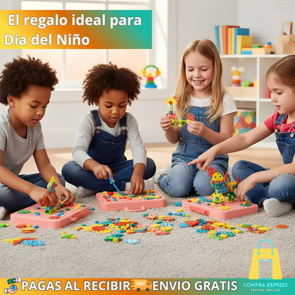 KidsBuild™ - Maletín De Construcción De Juguete 🤩🔧