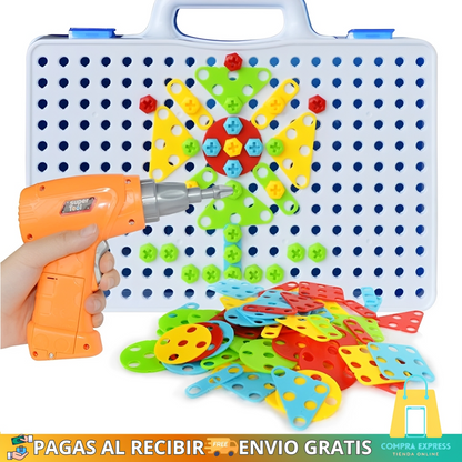 KidsBuild™ - Maletín De Construcción De Juguete 🤩🔧