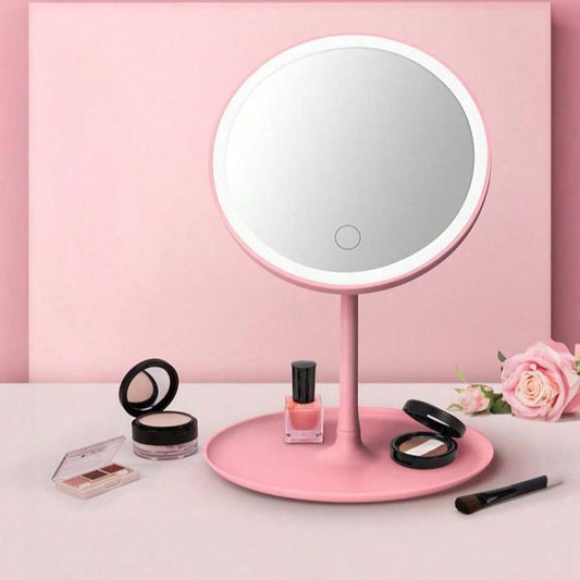 Espejo De Maquillaje Led Tricolor táctil