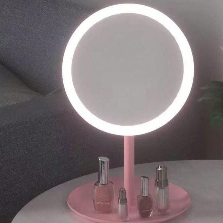 Espejo De Maquillaje Led Tricolor táctil