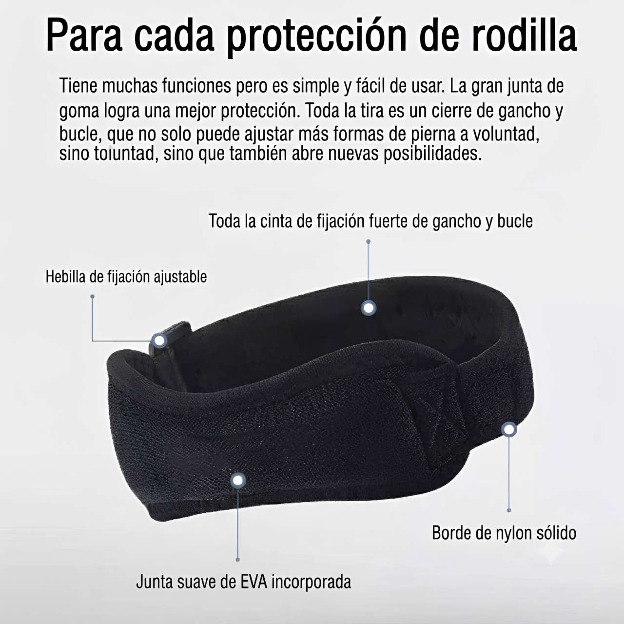 🏃🏼‍➡️Cinta Rotuliana Para Rodilla EXCEED🦵🏼