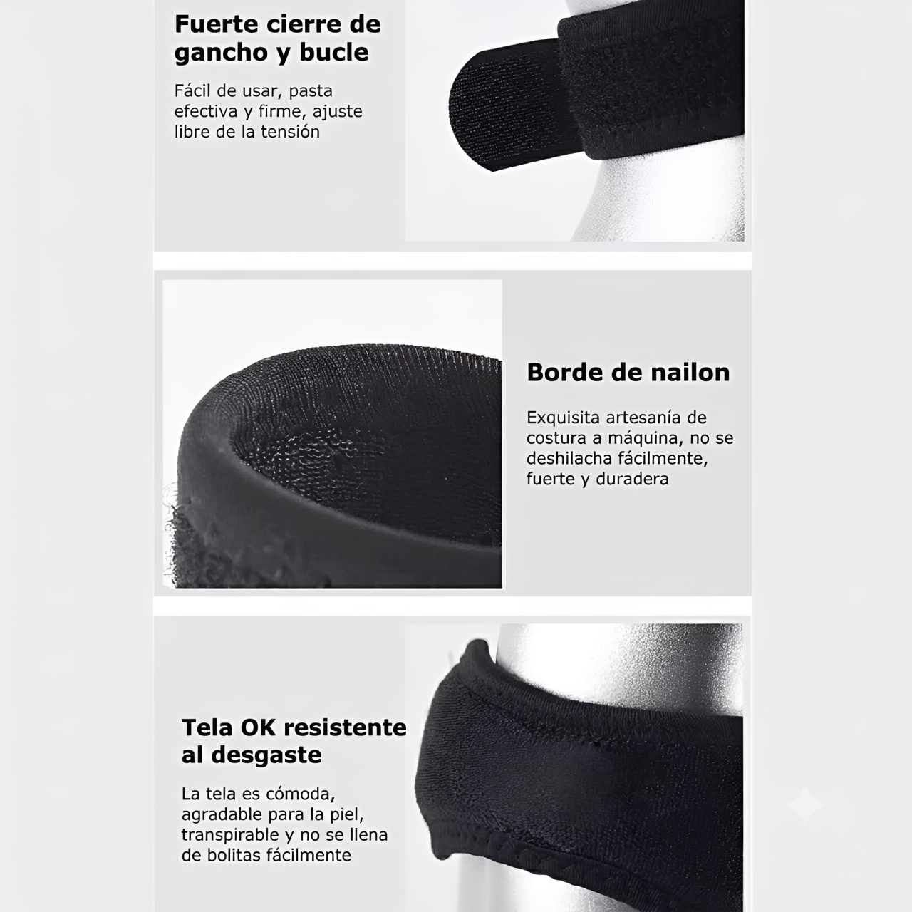 🏃🏼‍➡️Cinta Rotuliana Para Rodilla EXCEED🦵🏼