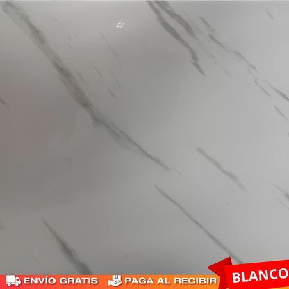 Papel Autoadhesivo Símil Mármol 5M Largo x 60 CM Ancho