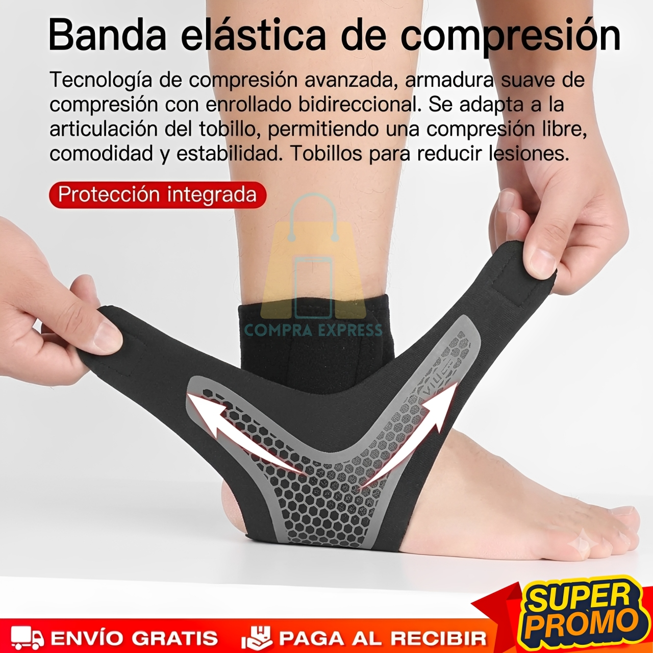 Shendiao™ - Tobillera de Compresión Ajustable