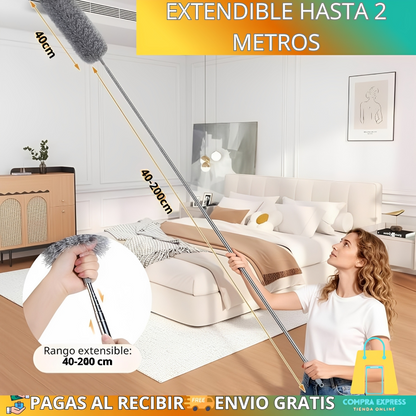🏠Plumero Retráctil De Microfibra 🪶