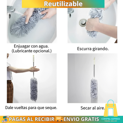 🏠Plumero Retráctil De Microfibra 🪶