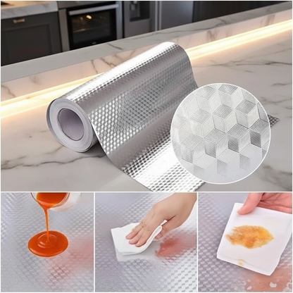 Aluminio Autoadhesivo 2M largo X 40CM ancho