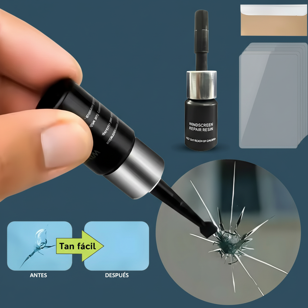 Kit Pro: Repara Grietas y Parabrisas 🛡️🚗
