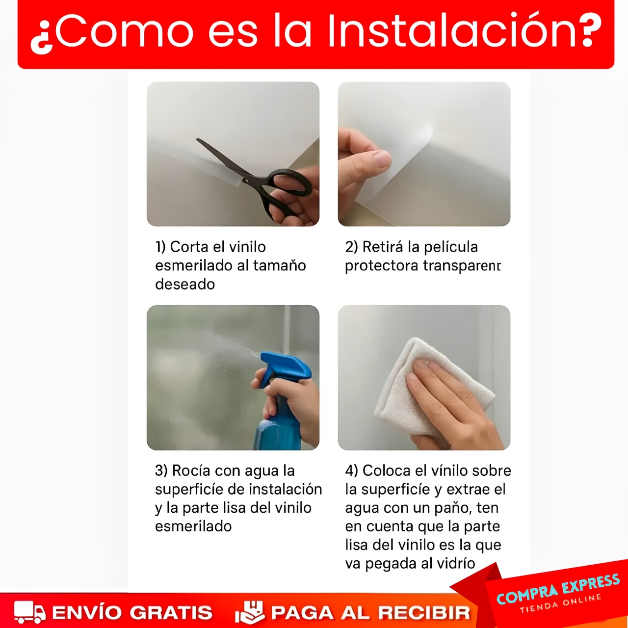 Papel Adhesivo Efecto Espejo 2M x 60CM
