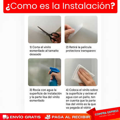 Papel Adhesivo Efecto Espejo 2M x 60CM